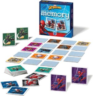 Jeu de mémoire mini Marvel Spider-Man, 48 cartes