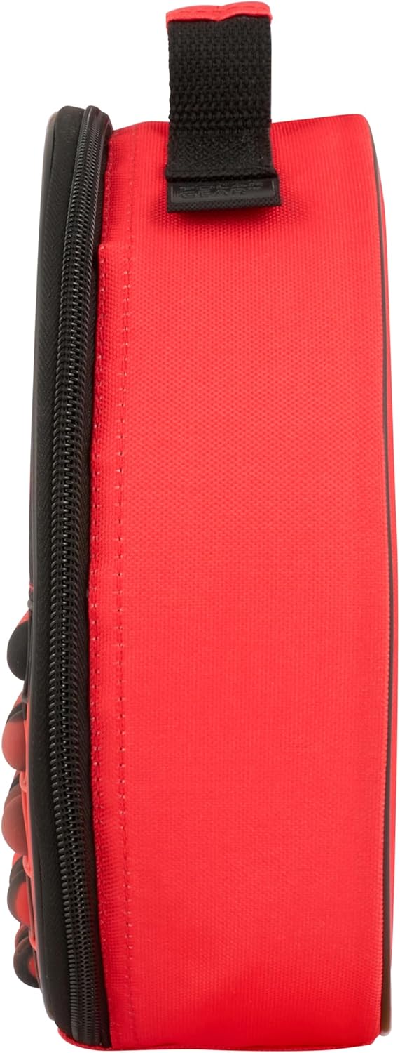 Sac à déjeuner Spider-Man Marvel Popit 2 en 1 en polyester rouge – Image 4