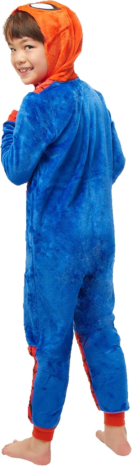 Grenouillère garçon Spider-Man Marvel à capuche – Image 5