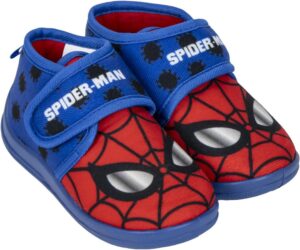 Chaussons demi-botte Spider-Man enfant, tailles 23 EU à 28 EU