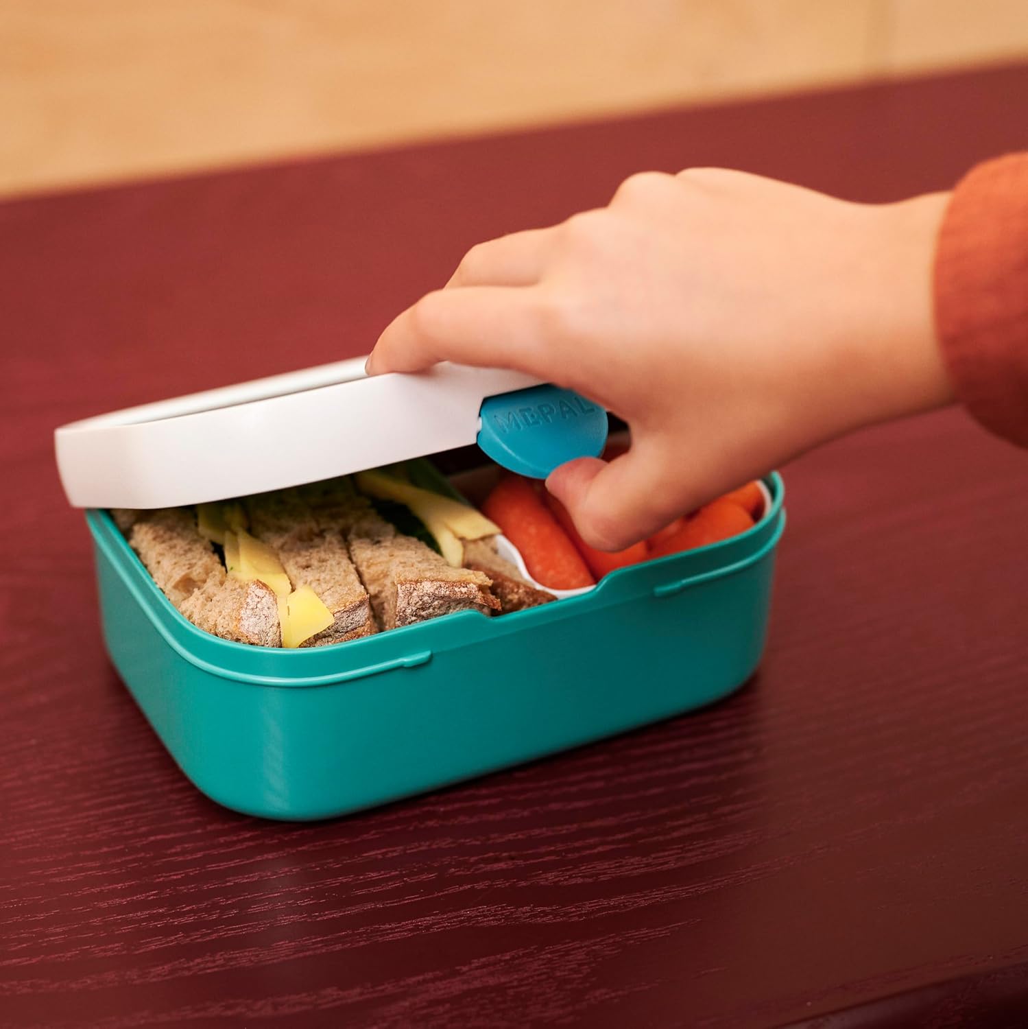 Boîte déjeuner bento Spider-Man Mepal 750 ml à clip – Image 6