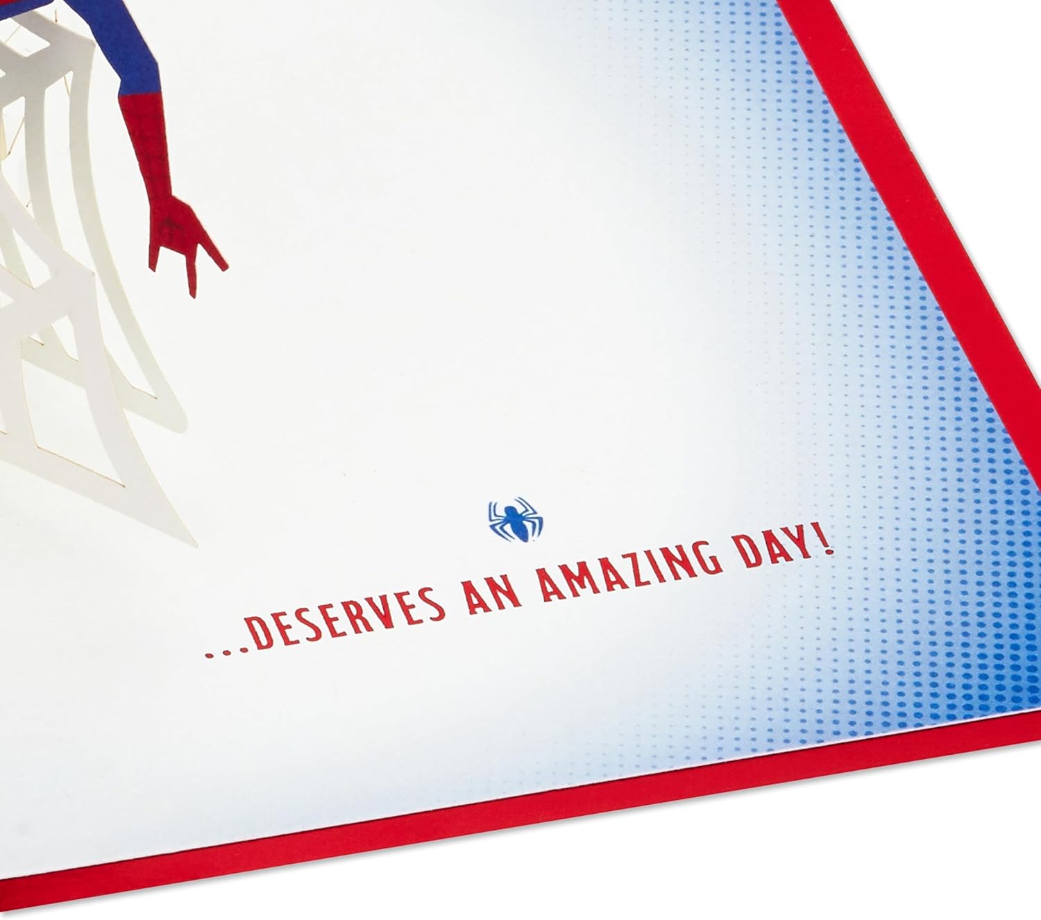 Carte pop-up 3D Marvel The Amazing Spider-Man par Hallmark – Image 7