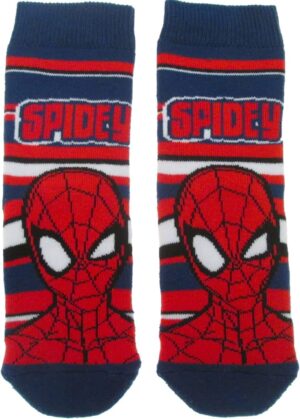 Chaussettes antidérapantes Spider-Man Marvel multicolores taille 19-22