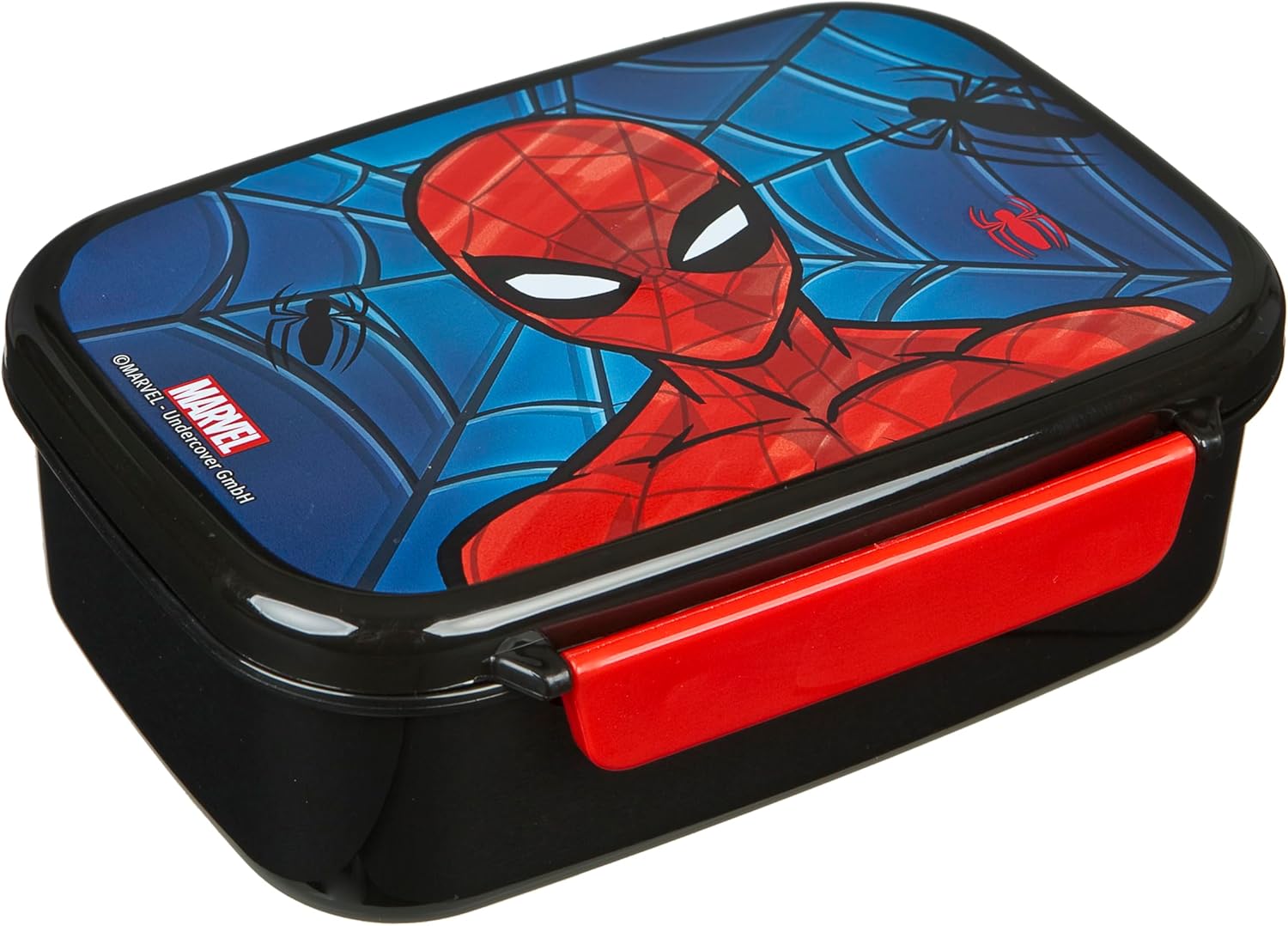 Set goûter Spider Man Scooli avec boîte à pain et gourde – Image 2