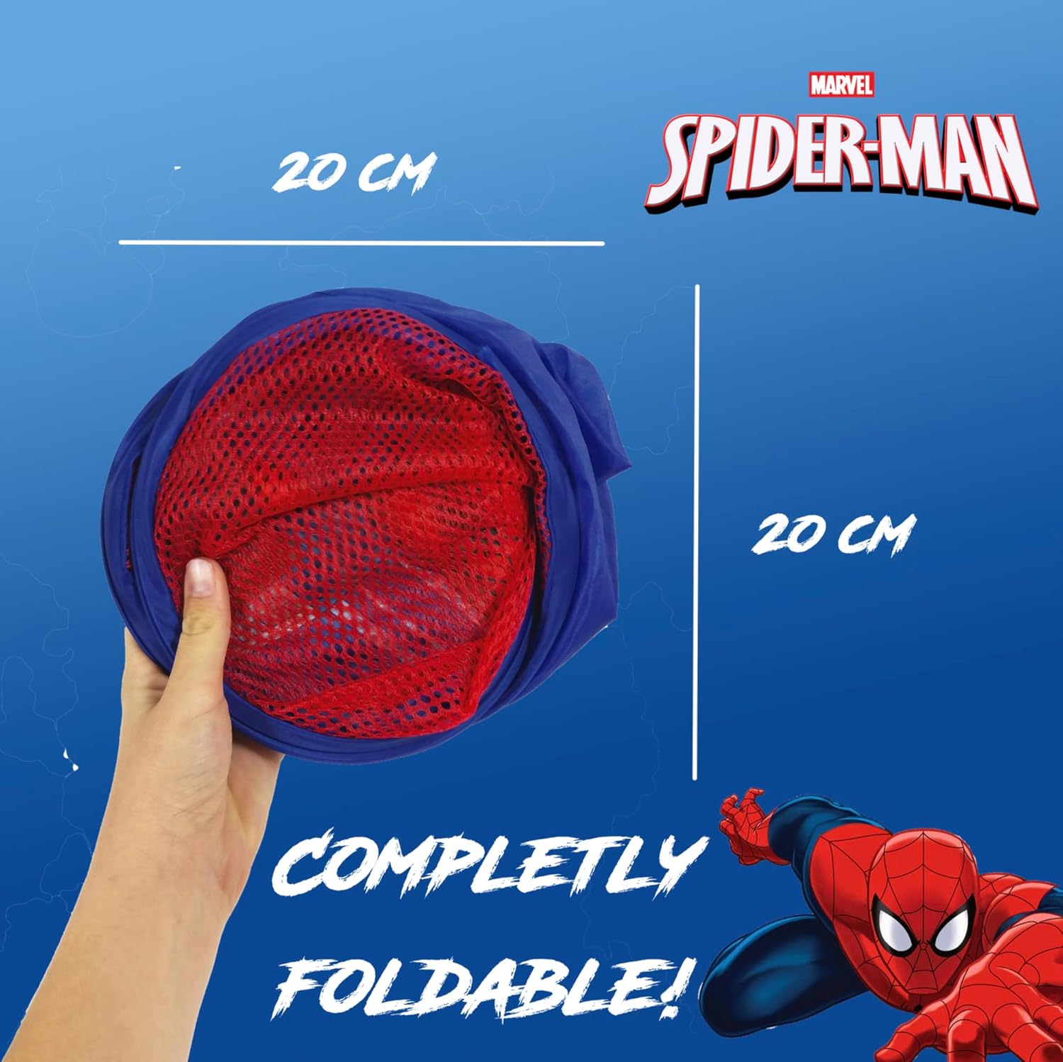 Panier pliable Spiderman Marvel 36 x 36 x 58 cm – Image 4