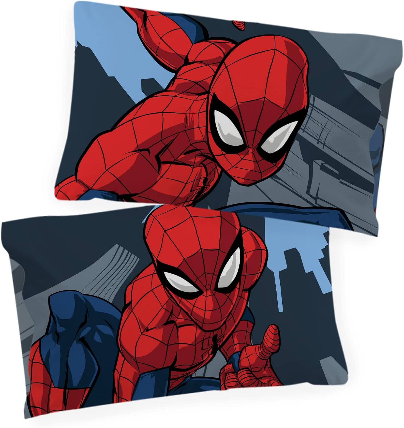 Parure de lit enfant Marvel Spiderman Rues de la Ville en 100% coton – Image 4