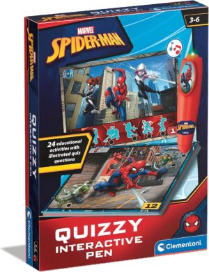 Sapientino Quizzy Marvel Spider-Man avec stylo interactif 16452