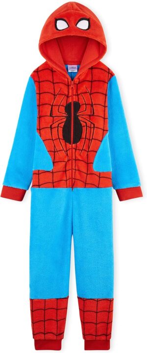 Grenouillère pyjama Spider-Man Marvel en polaire douce pour enfant