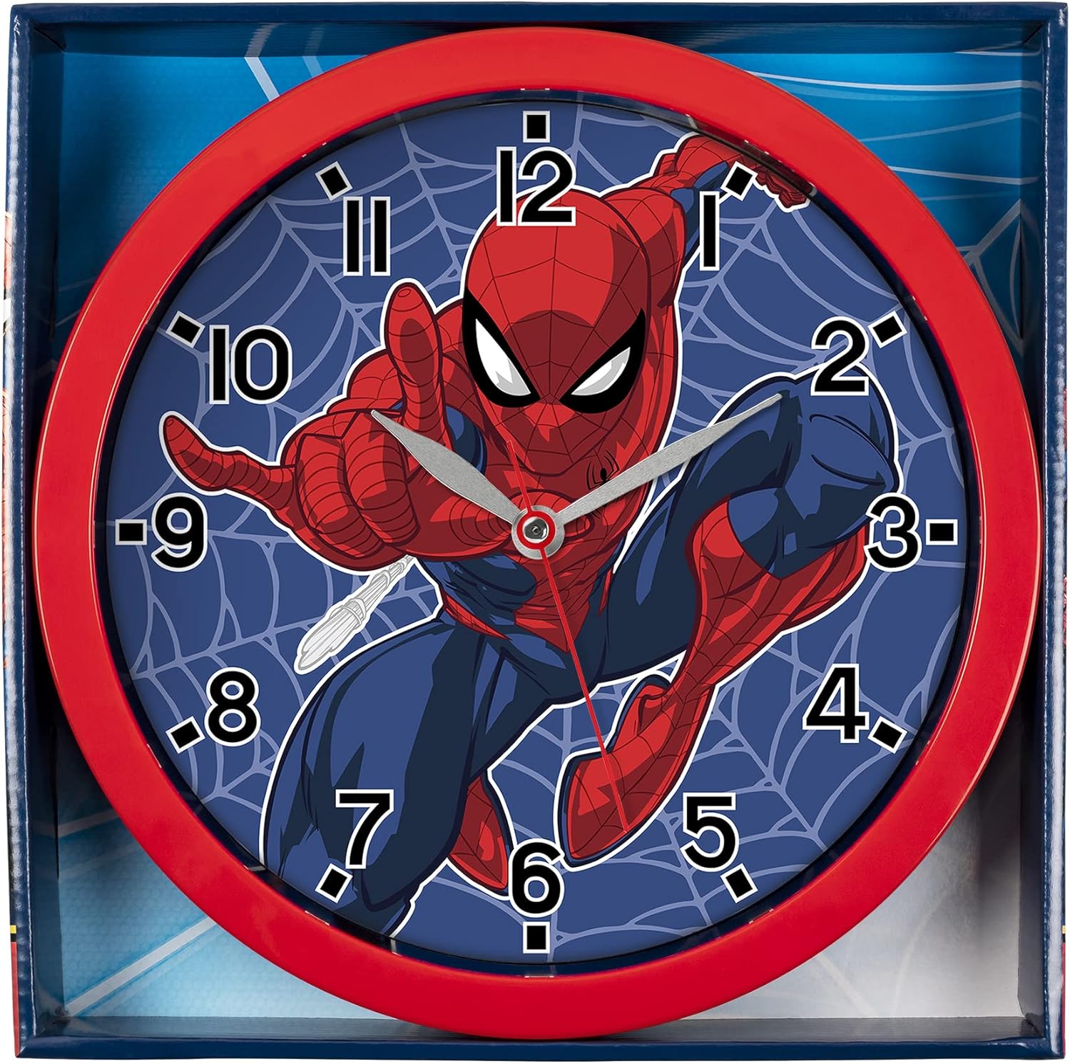 Horloge murale rouge Spider-Man Marvel SPD3586 – Image 3