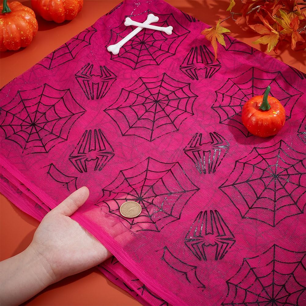Tissu maille Spider Man en tulle à motif toile d'araignée 1.58 – Image 3