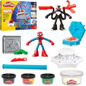 Coffret Play-Doh Marvel Spider-Man avec Venom et 2 figurines de 10 cm