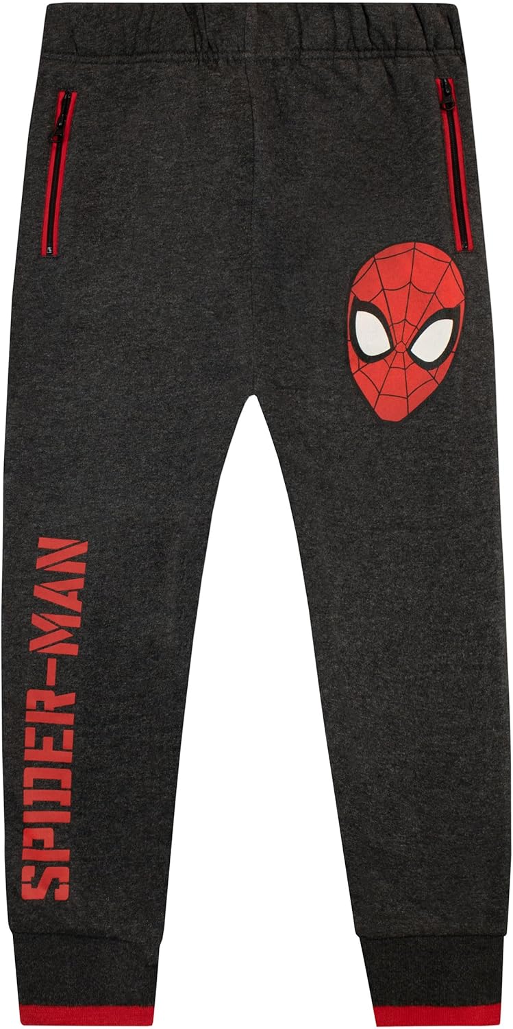 Pantalon de jogging gris chiné Marvel Spiderman garçon