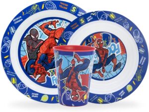 Set vaisselle enfant Spiderman avec tasse 260 ml