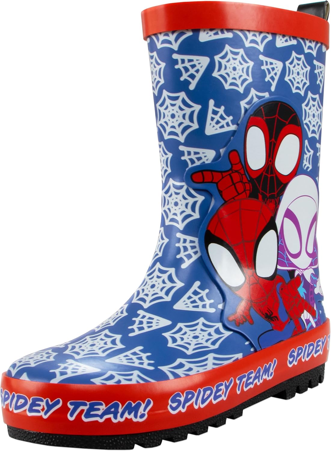 Bottes de pluie enfant Marvel Spider-Man avec Spidey et ses amis