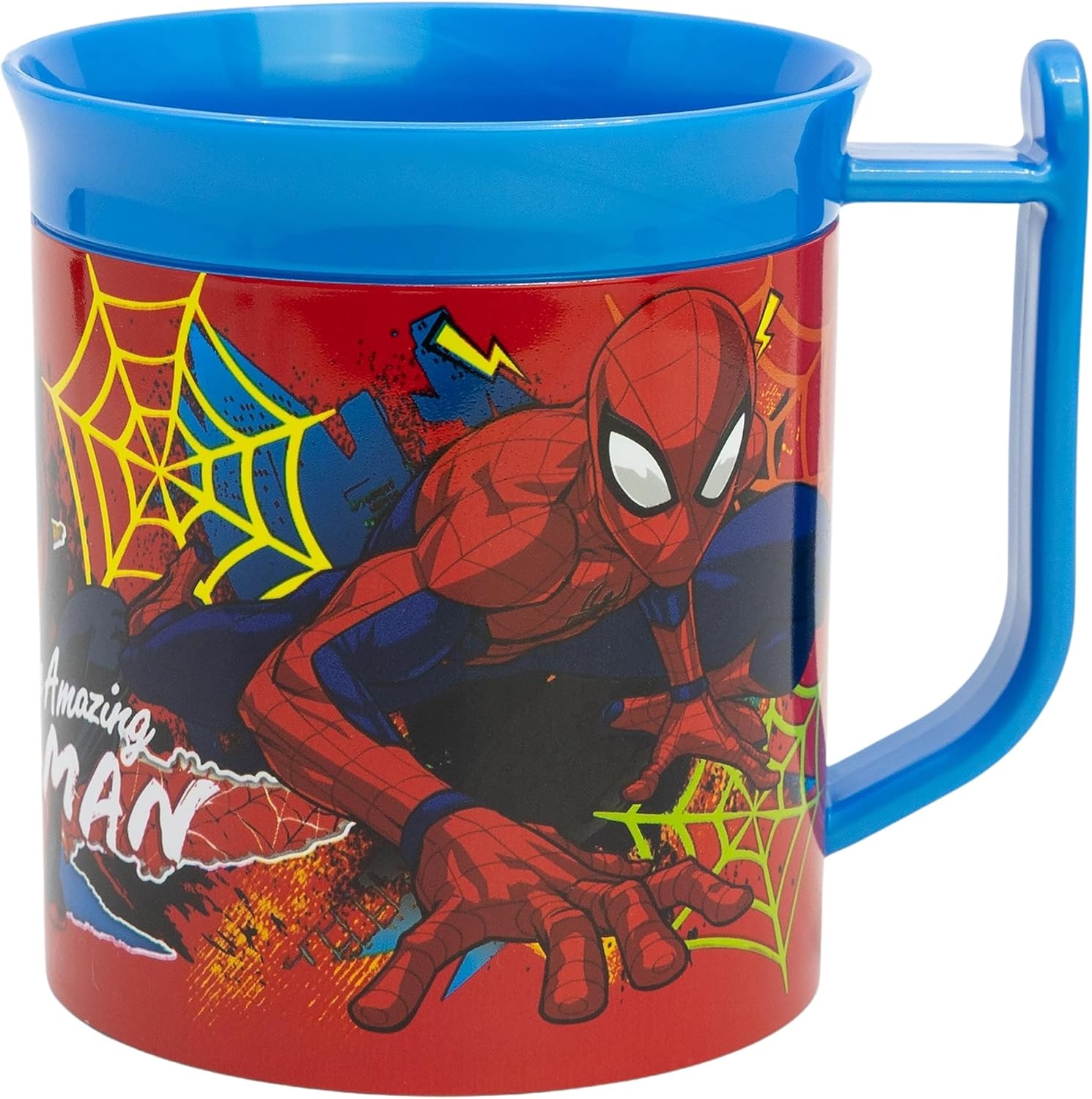 Tasse Spider-Man réutilisable 400 ml en plastique – Image 3