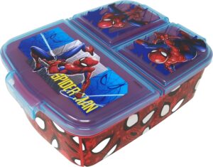 Boîte à déjeuner enfant Spider-Man avec 3 compartiments