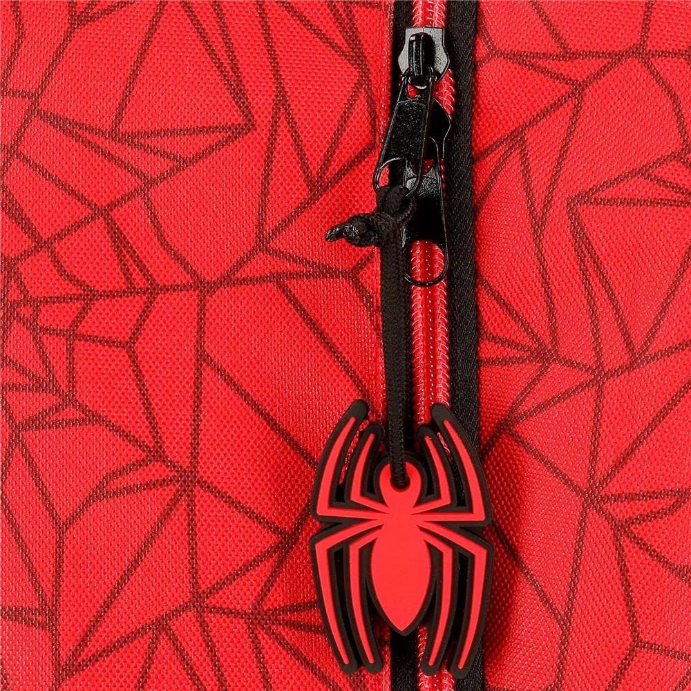 Trousse Marvel Spiderman rouge, étui triple en polyester – Image 6