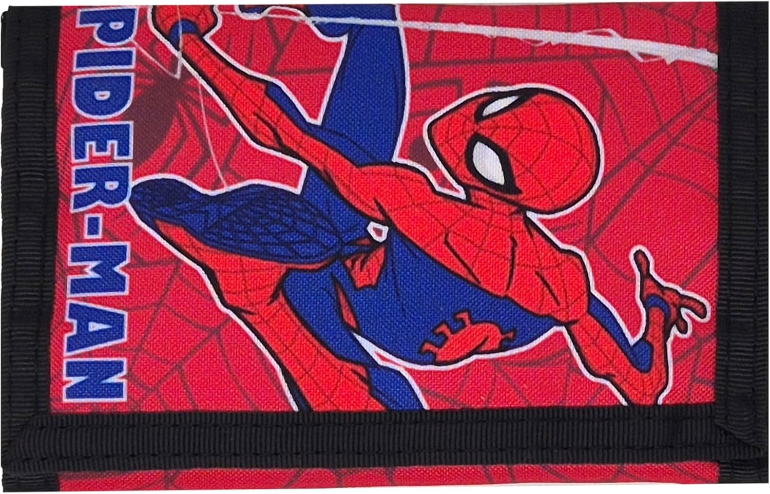 Porte-monnaie Spiderman enfant pour sac d'école, format 9 x 13 cm – Image 2