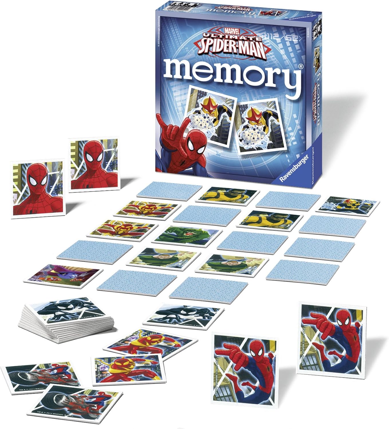 Grand Memory Ultimate Spider-Man Ravensburger 72 cartes – Image 3