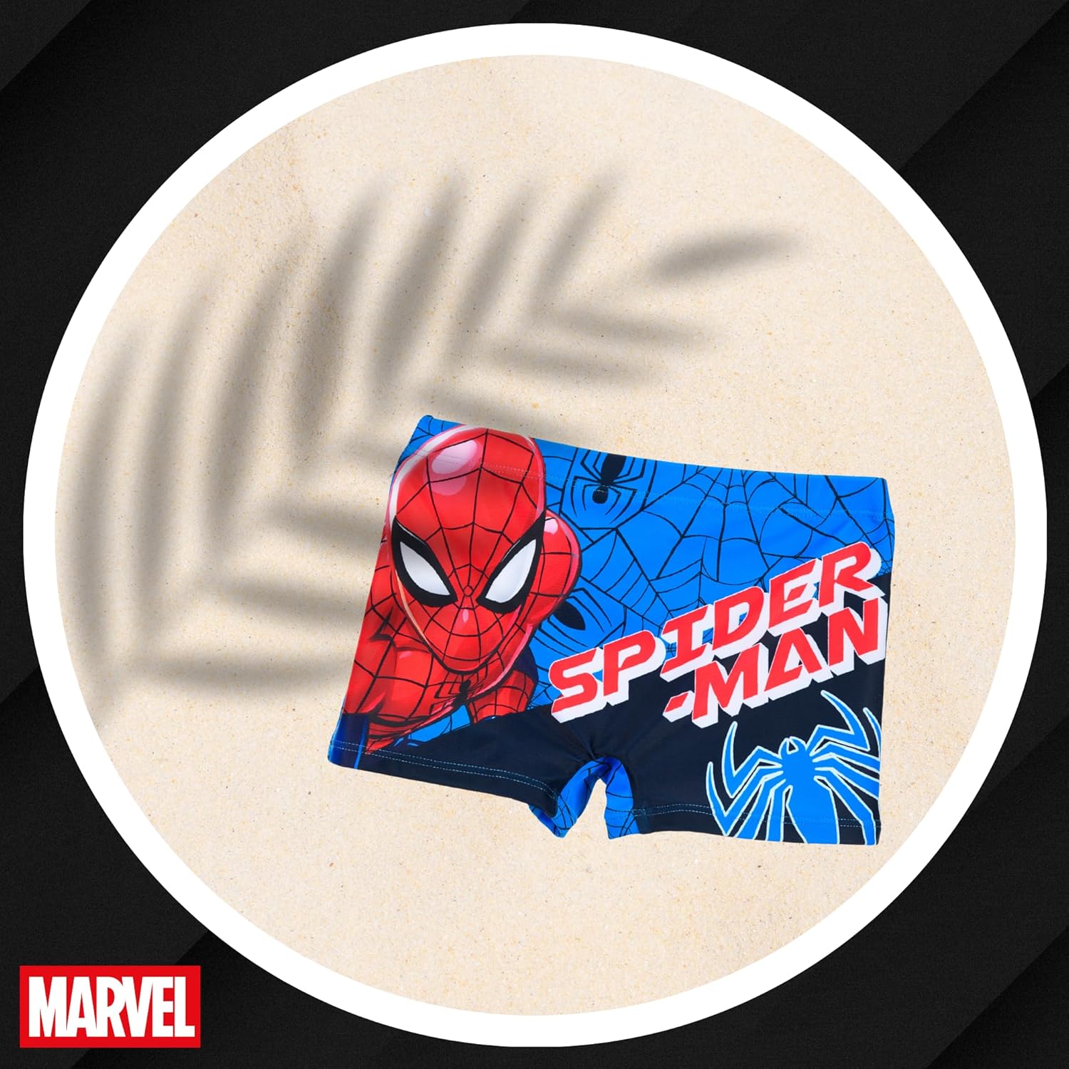 Short de bain Spider-Man Marvel pour enfant, tailles 3 à 8 ans – Image 4