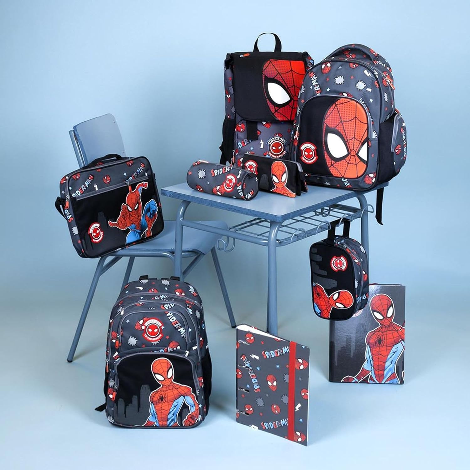 Parapluie enfant Marvel Spiderman Black à poignée ergonomique – Image 6