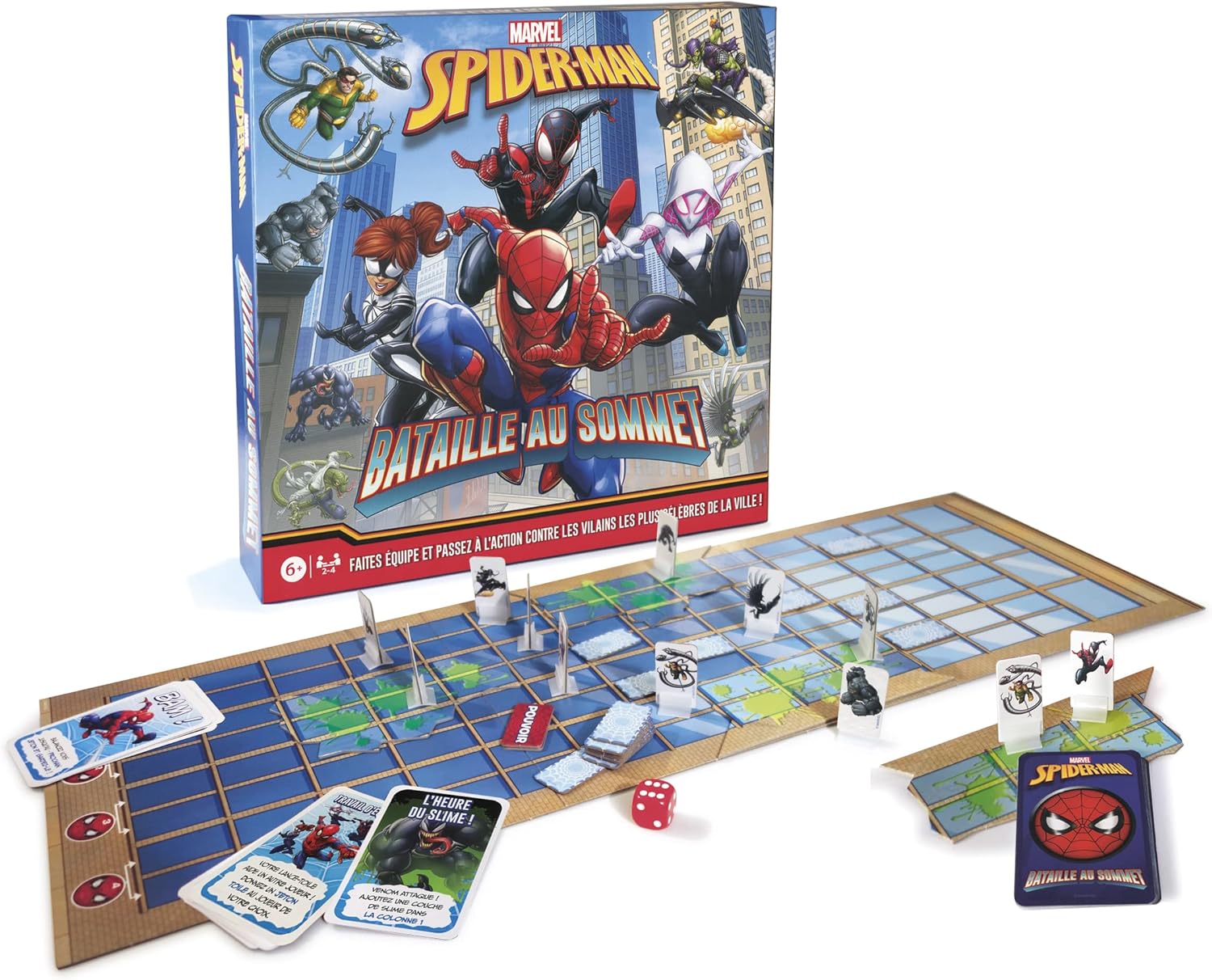 Jeu coopératif Spider-Man Marvel dès 6 ans - Bataille au sommet – Image 4