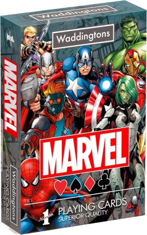 Jeu de 54 cartes Marvel Spider-Man en version française dès 4 ans