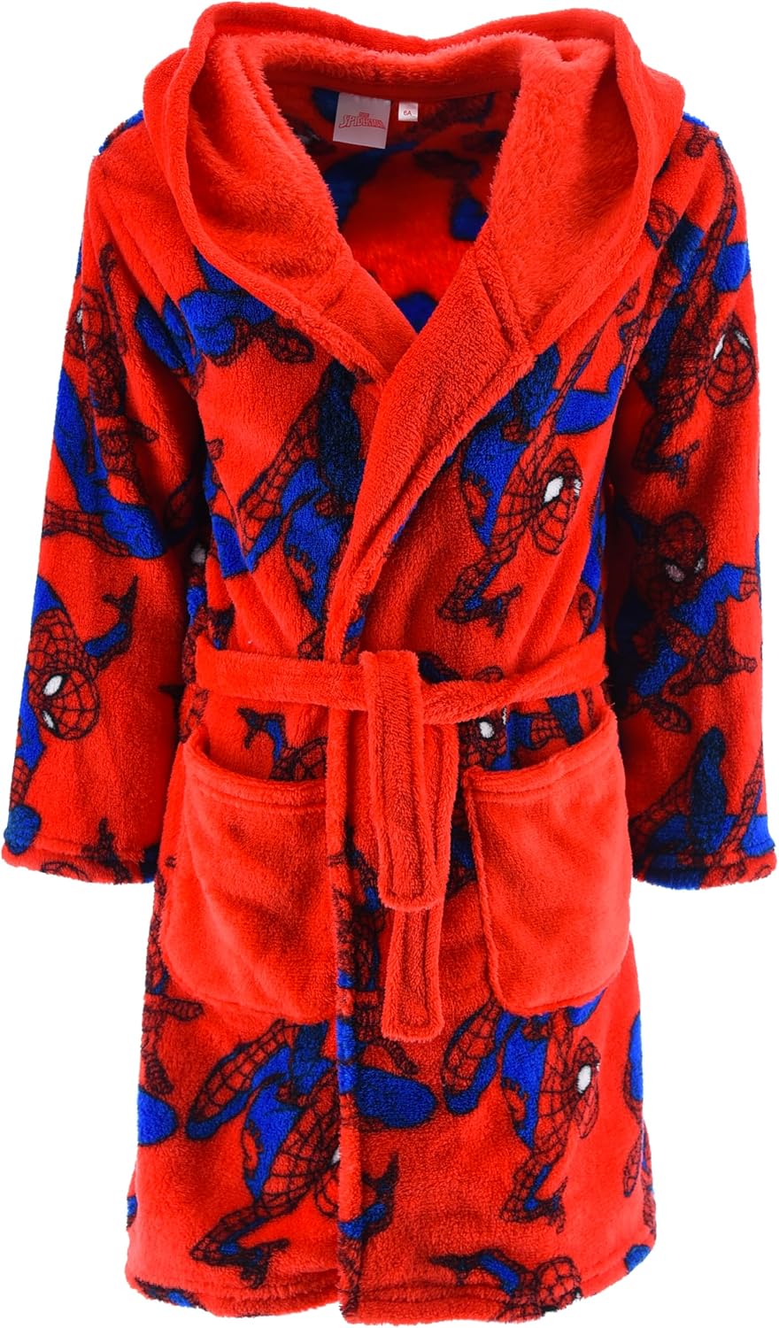 Robe de chambre rouge Spider-Man Marvel pour garçon, taille 3