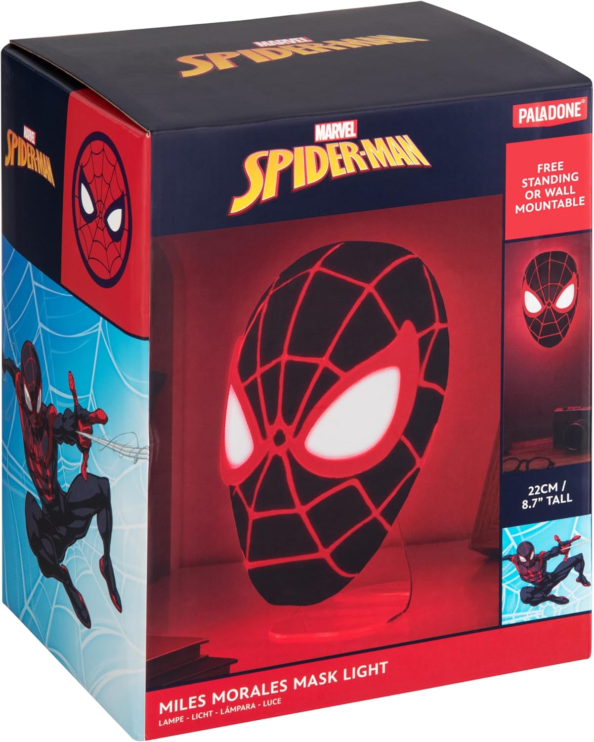 Lampe masque Spider-Man Miles Morales – Image 6