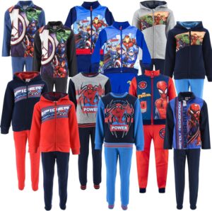 Survêtement Spiderman Marvel Avengers enfant 2 pièces rouge