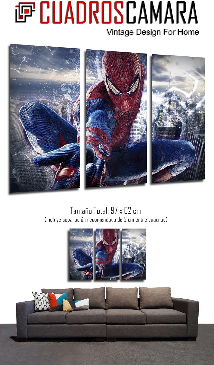Poster photo Spider-Man XXL 97 x 62 cm – Image 2