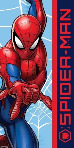 Serviette de plage Marvel Spider-Man, Spiderman 10, 70 X 140 microfibre