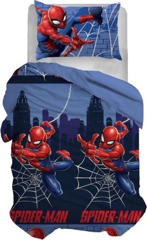 Parure de lit Spiderman 1 place en 100% coton