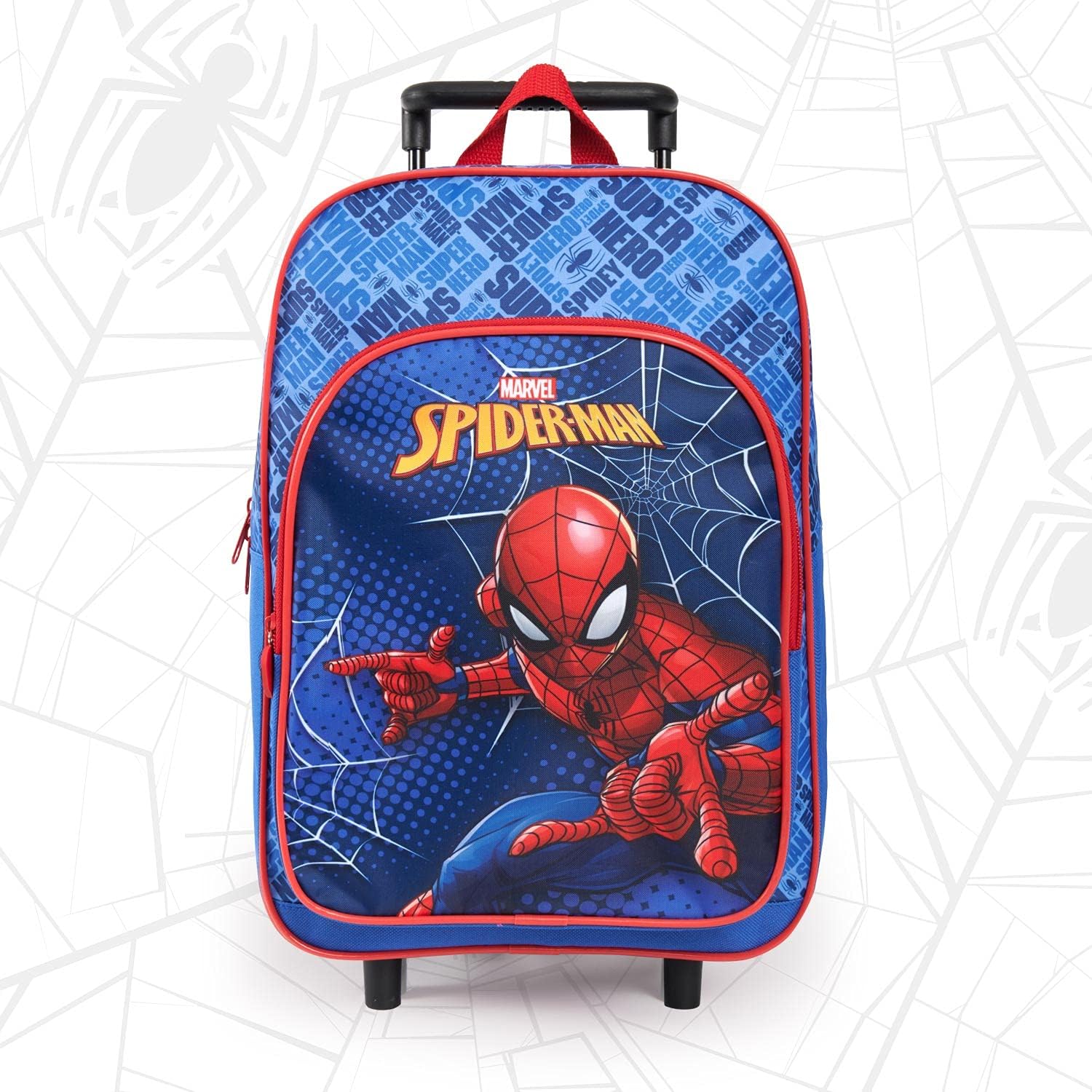 Sac à dos à roulettes Spiderman Marvel enfant, 36 x 25 x 12 cm – Image 3