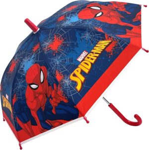 Parapluie enfant Spider-Man à ouverture manuelle 8 baleines