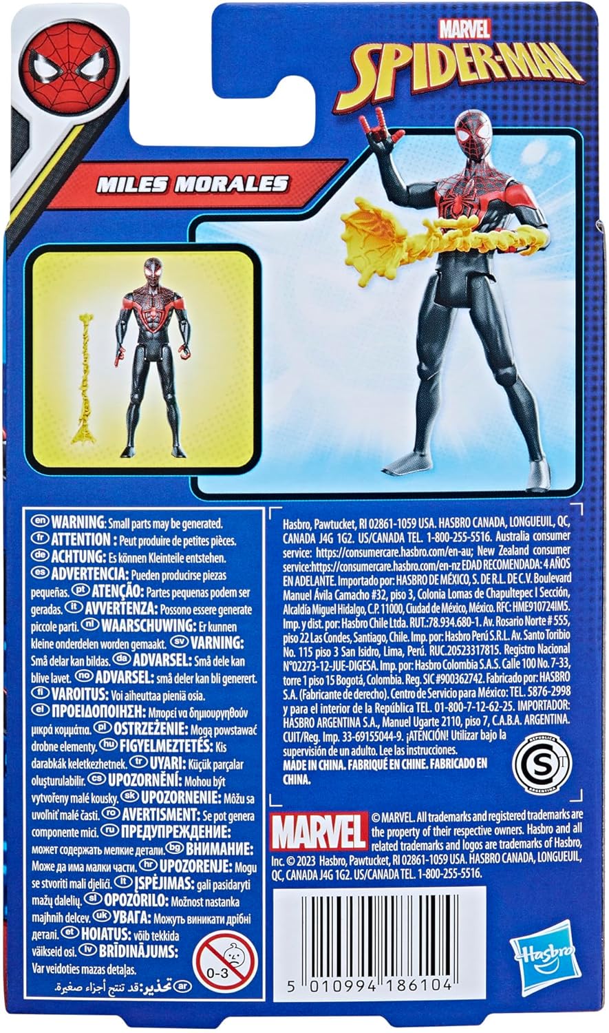 Figurine articulée Miles Morales 10 cm Marvel Spider-Man Epic Hero Series – Image 8