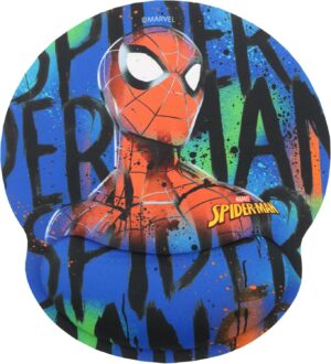 Tapis de souris ergonomique Marvel Spider-Man avec repose-poignet en gel