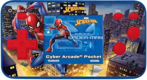 Spider-Man Lexibook Cyber Arcade Pocket rouge/bleu avec 150 jeux