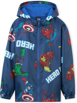 Imperméable enfant Marvel Spider-Man Avengers avec doublure en polaire