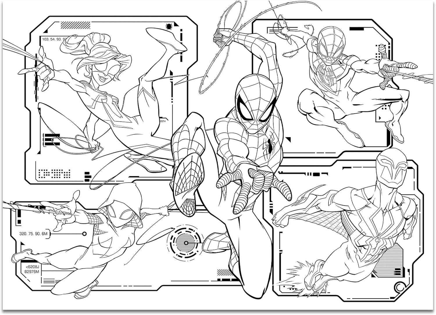 MARVEL Spider-Man 4 puzzles double face, 4 x 48 pièces – Image 8