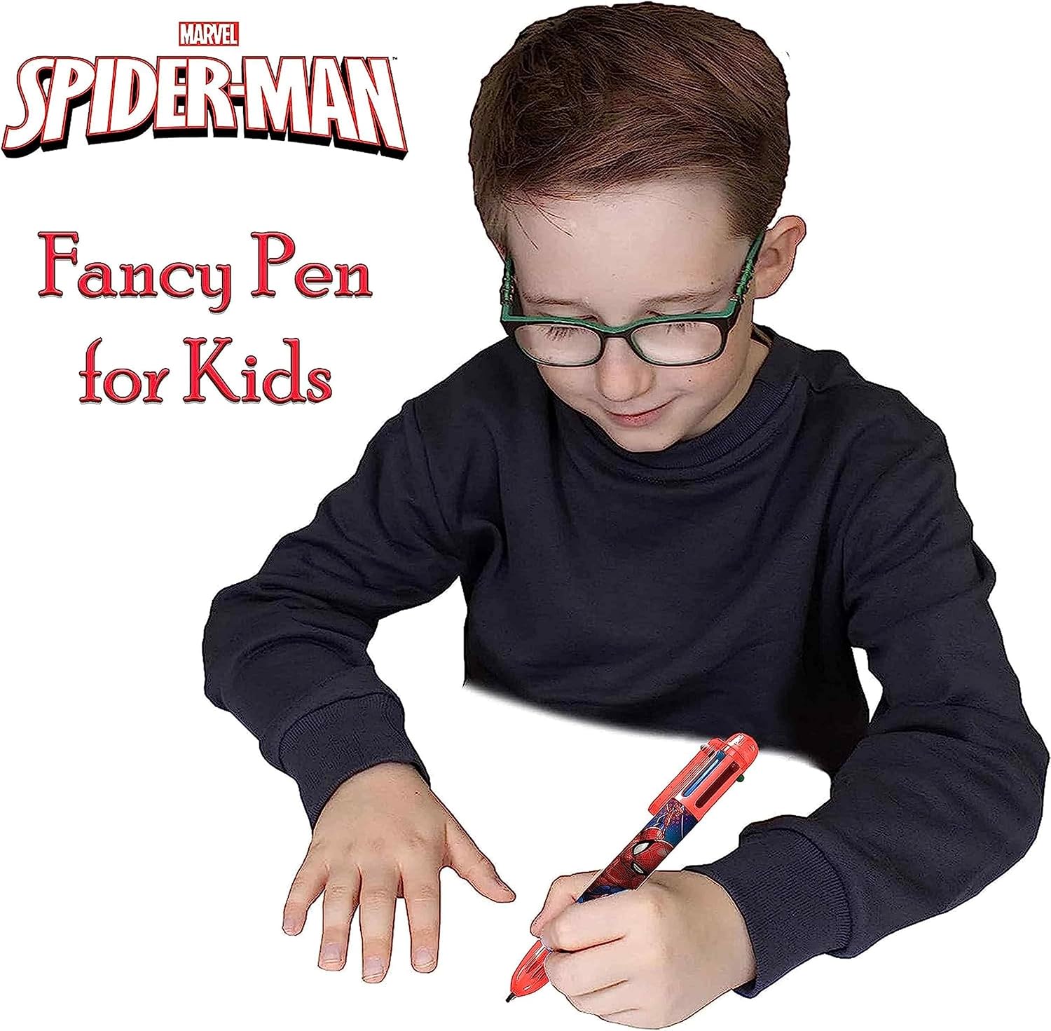 Stylo Spider-Man 6 couleurs à pointe fine – Image 4