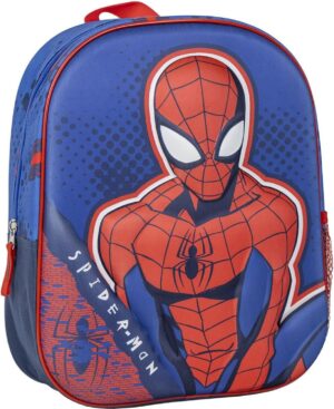 Sac à dos enfant Spider-Man bleu en polyester et EVA