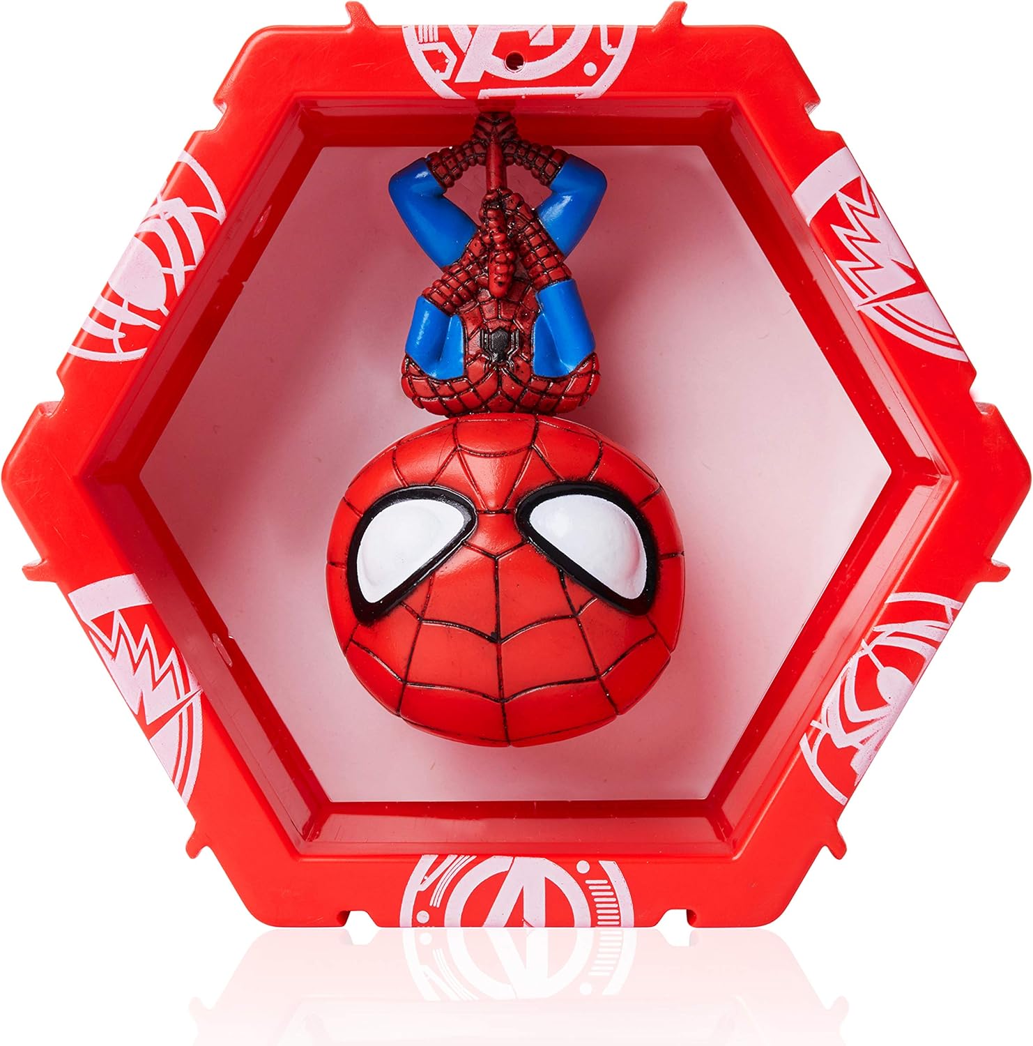 Figurine lumineuse à tête branlante Spider-Man Marvel Avengers PODS – Image 2