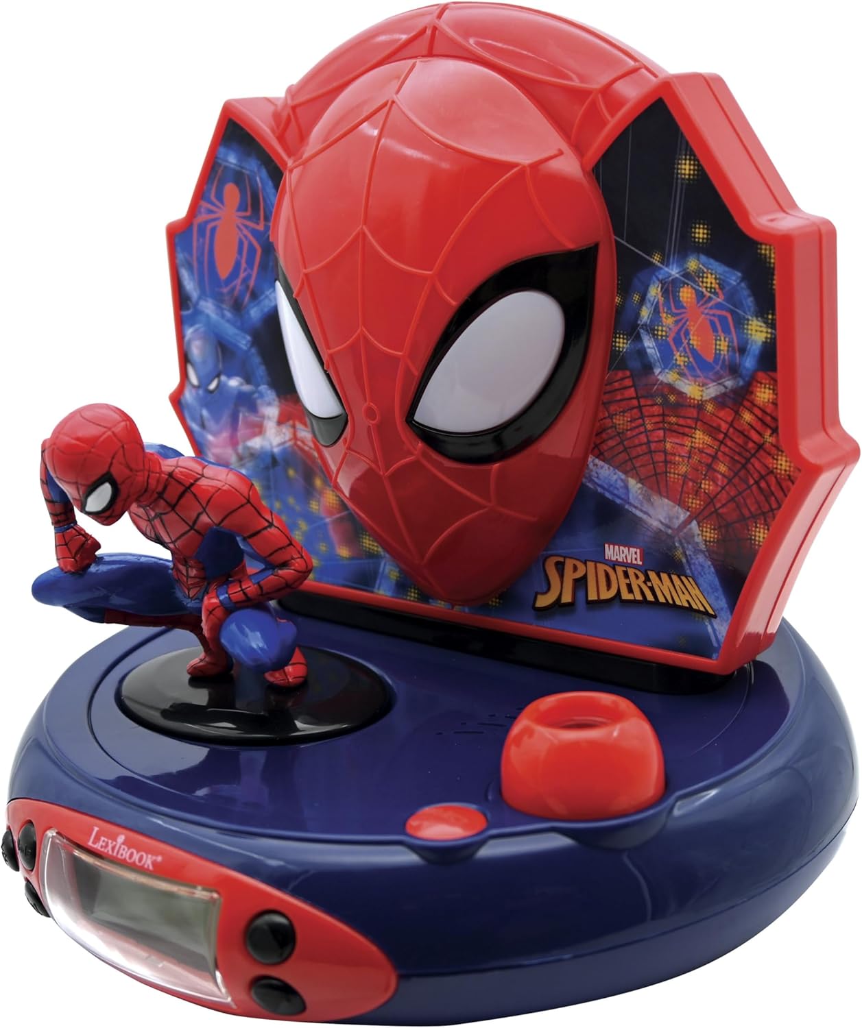 Réveil projecteur Marvel Spider-Man Peter Parker avec veilleuse – Image 2
