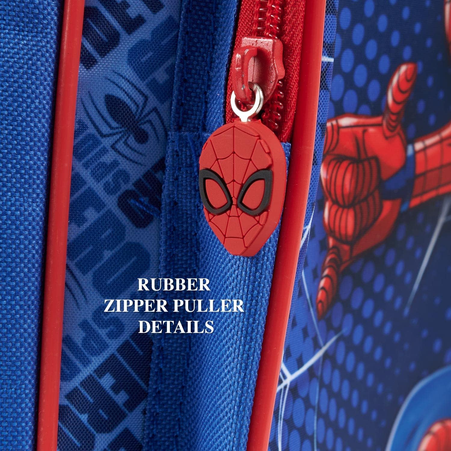 Sac à dos à roulettes Spiderman Marvel enfant, 36 x 25 x 12 cm – Image 4