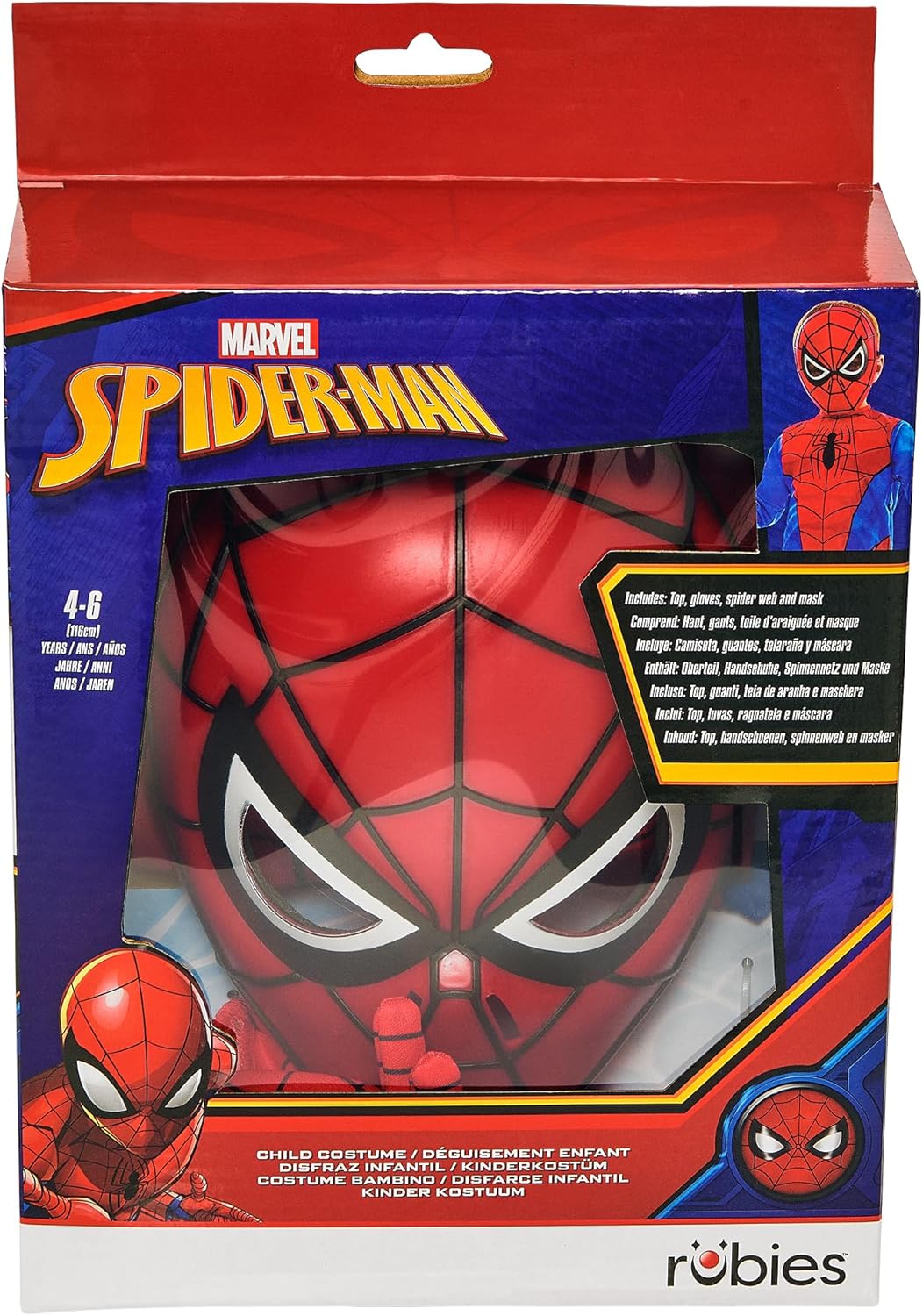 Déguisement Rubies Marvel Spider-Man enfant taille 4 à 6 ans – Image 6