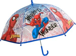 Parapluie enfant Spider-Man multicolore à ouverture manuelle
