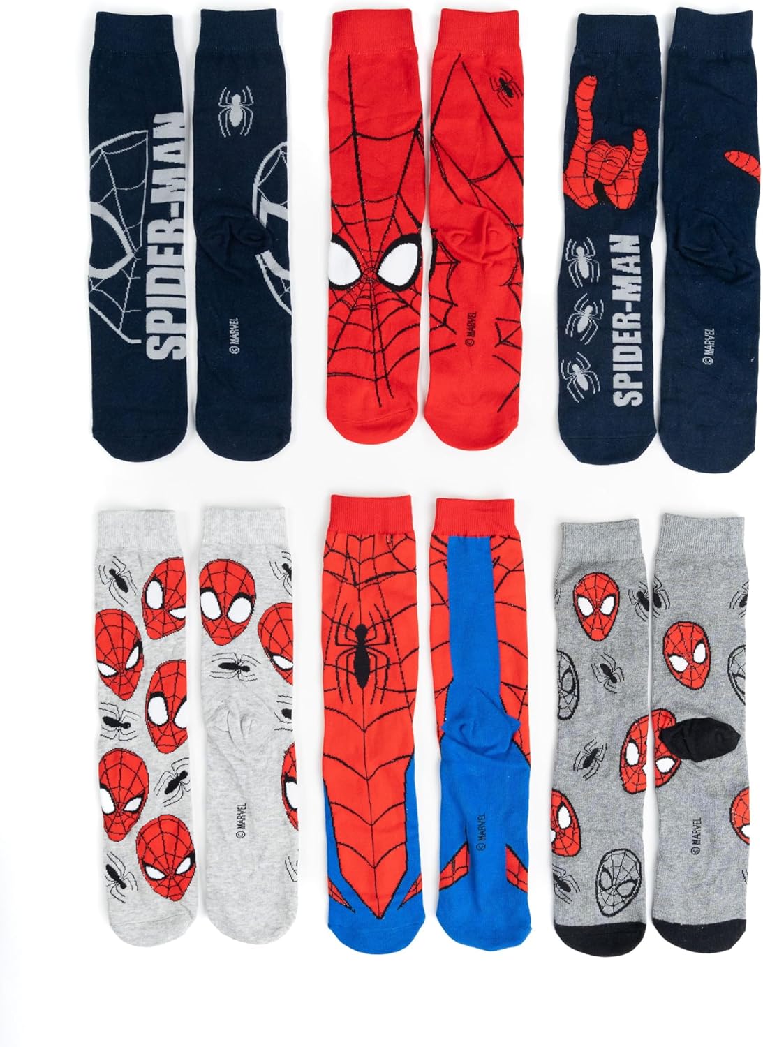 Calendrier de l'Avent Spider-Man Marvel, 12 paires de chaussettes homme 40-45 – Image 5