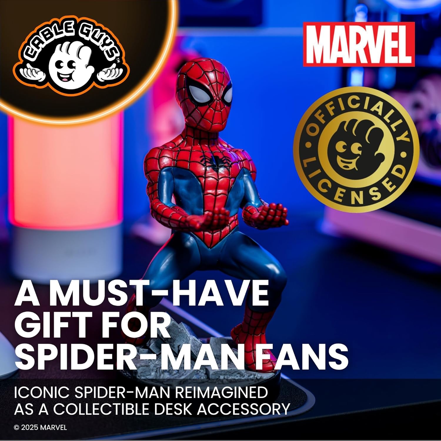 Support Spider-Man Marvel pour manettes et téléphone 20 cm – Image 5