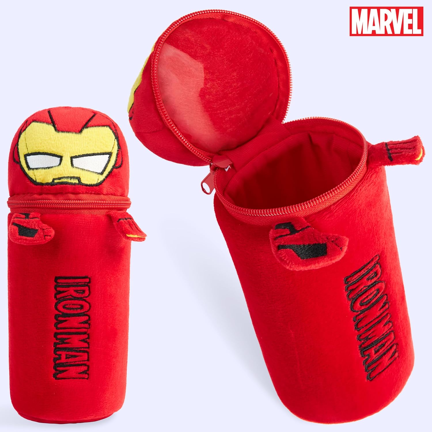 Set de coloriage Marvel Spider-Man avec trousse, 48 crayons Rouge Iron Man – Image 3